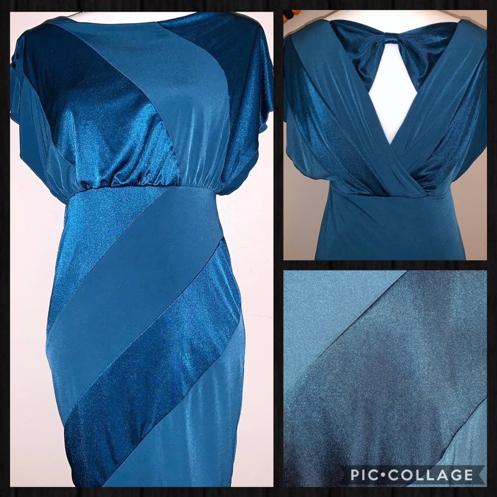 Sweet Storm Bow Detail Dress, Size Medium